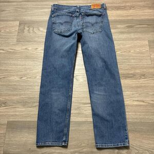 Levi's 505 Regular Fit Straight Leg Blue Jeans Size 36x32